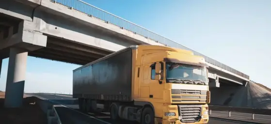 Net rebond du transport routier de marchandises en